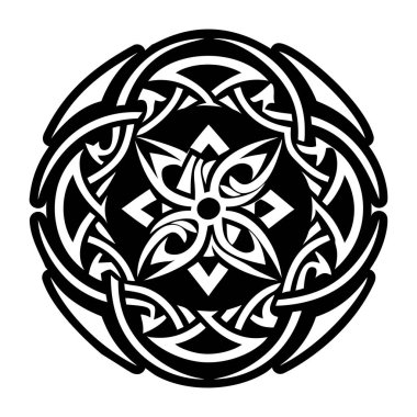 Tam biçimli Kelt şablon simgesi