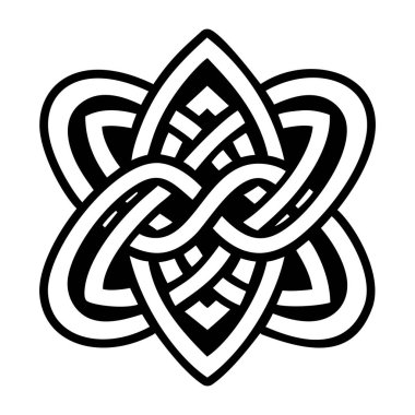 Aşıkların düğüm simgesinin tam biçimli simgesi