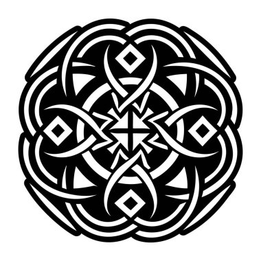 Ogham düğüm simgesinin bir simgesi