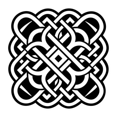 Kare düğüm sembolünün katı biçim simgesi