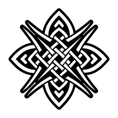 Savaşçı rün simgesi katı stilde