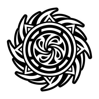 Girdap simgesi biçiminde simge