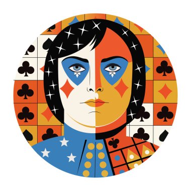 Kumarbazın düz bir çizimi