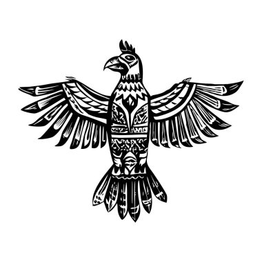 Yerli Thunderbird 'ün klasik bir çizimi