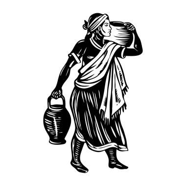 Su taşıyıcı karakterinin klasik bir tasviri