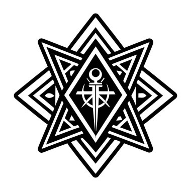 Şövalye sembolü tam stil simgesi