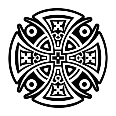 Dolu biçimdeki Crosslet simgesi