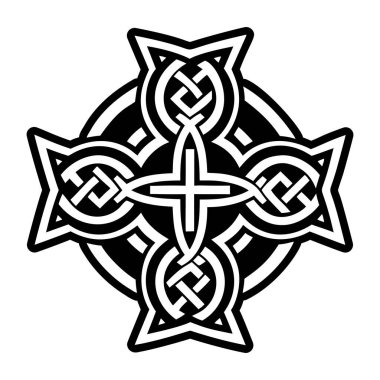 Katı biçimde Kelt çapraz simgesi simgesi