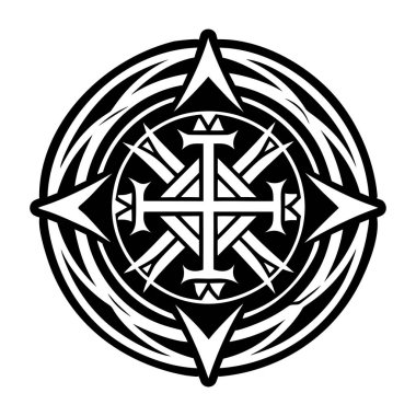 Tapınak mührü sembolünün bir simgesi