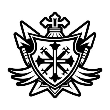 Tapınak savaşının sembolü.