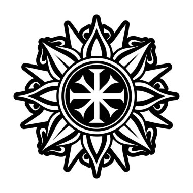 Tapınak Şövalyeleri sanat simgesi simgesi