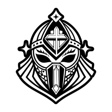 Savaş miğferi simgesi sembolü