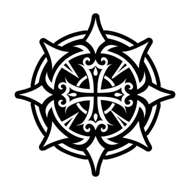 Çapraz mührün sembolü olan bir sembol.