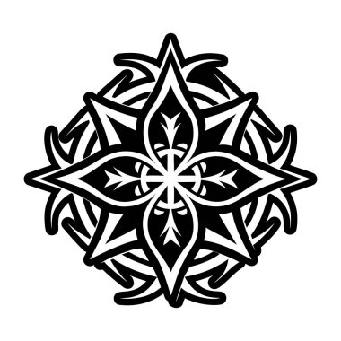 Templar yıldız sembolünün bir simgesi