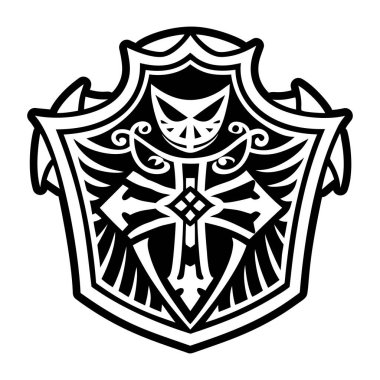 Şövalye aksesuarının sembolü.