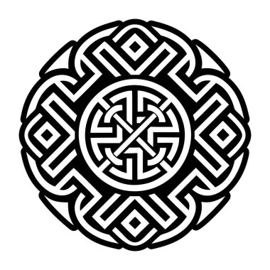 Katı biçimde Yunan desen simgesi simgesi