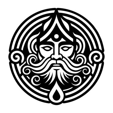 Oceanus sembol simgesi tam biçiminde