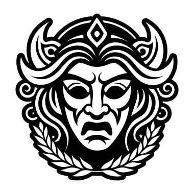 Phobos tanrı sembolünün doldurulmuş bir simgesi