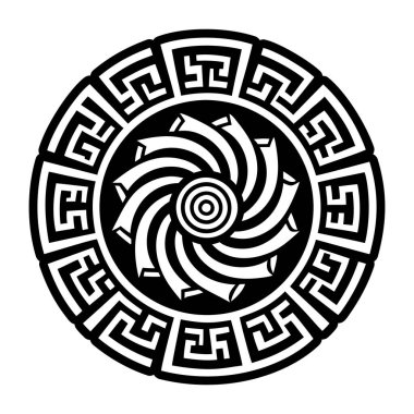 Somut biçimde girdap simgesi simgesi