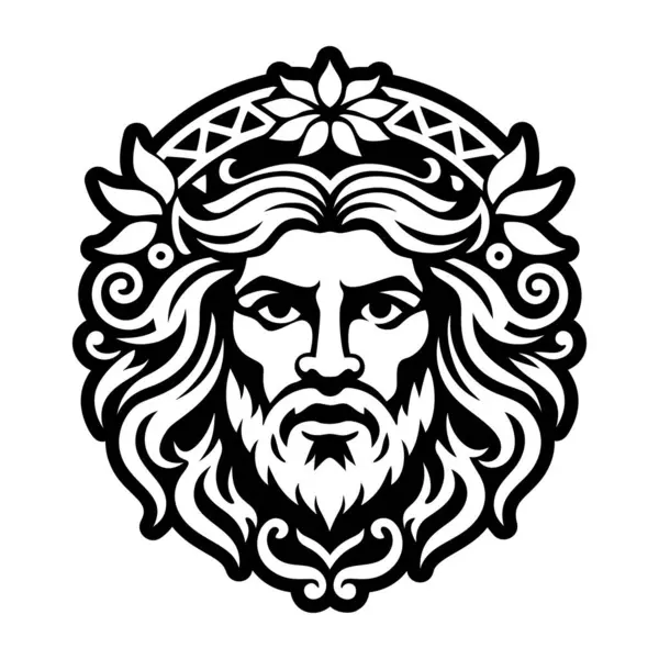 Yunan tanrı sembolünün doldurulmuş bir simgesi