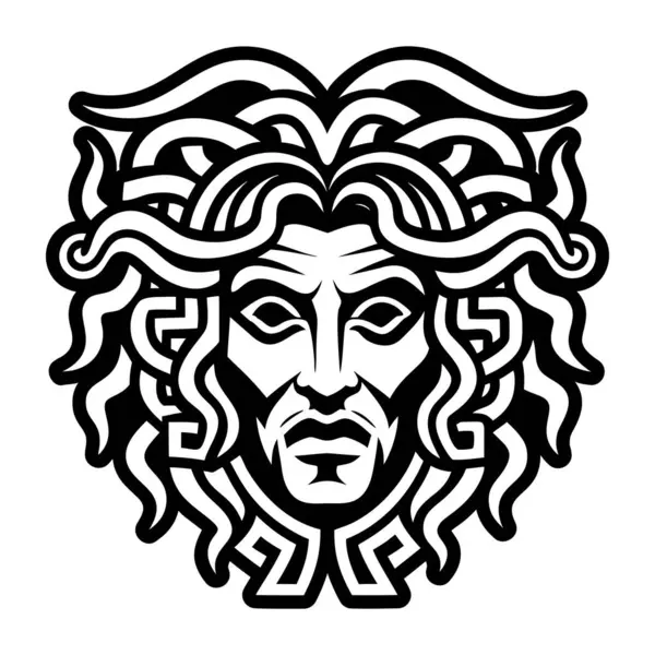 Dionysos maskesinin katı bir simgesi