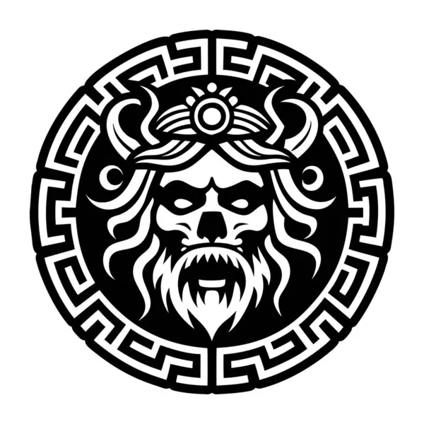 Hades bident sembolünün dolu bir biçim simgesi