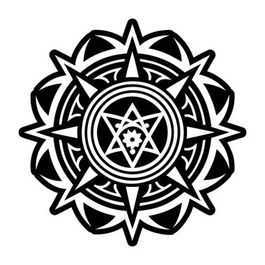 Enerji aurasının sembolü olan bir sembol.