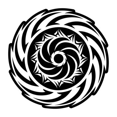 Girdap simgesinin doldurulmuş bir biçim simgesi