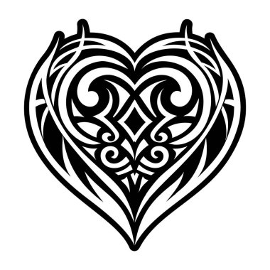 Kalp sembolünün bir simgesi.