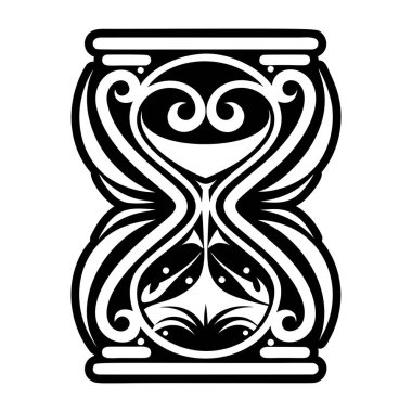 Kum saati sembolünün bir simgesi.