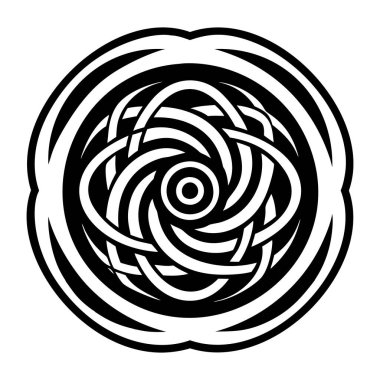 Girdap simgesinin katı biçim simgesi