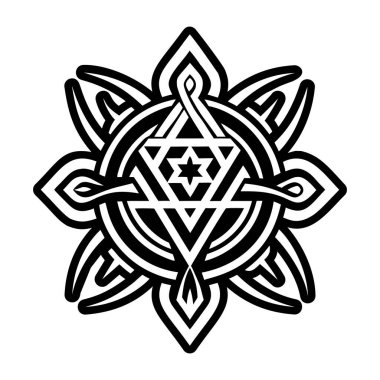 Duvak mührü dövmesinin sembolü.