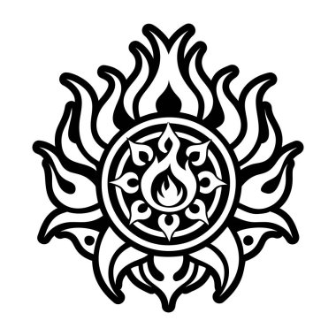 İşaret simgesinin doldurulmuş bir biçimi simgesi