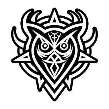 Şeytan işareti sembolünün katı biçim simgesi