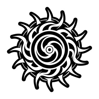 Sarmal sembolün bir simgesi.