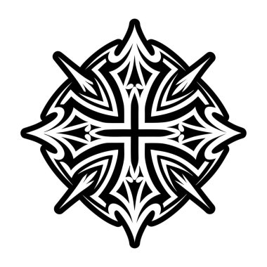 Şeytan sembolünün katı bir simgesi