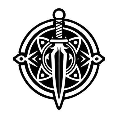 Hançer sembolünün katı biçim simgesi