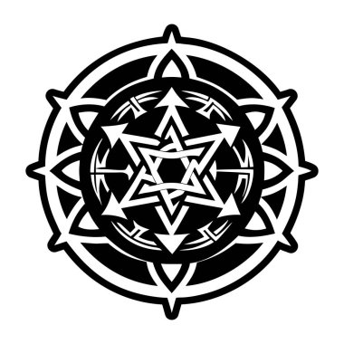 Ritüel halka sembolünün sembol biçiminde bir sembol.