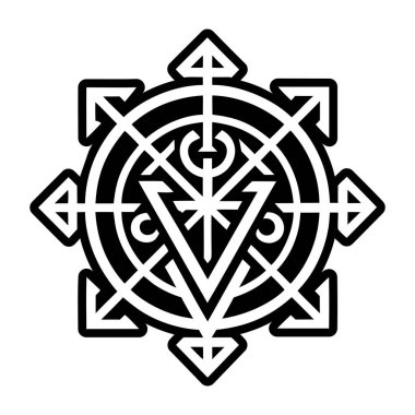 Divil sembolün katı biçim simgesi