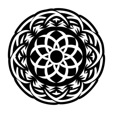 Sihirli çember sembolünün tam biçimli bir simgesi