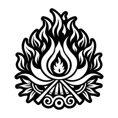 holika sembolünün katı bir simgesi