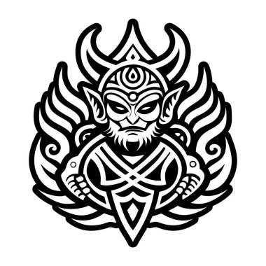 Hindu mitolojisinin sembolü olan bir sembol.