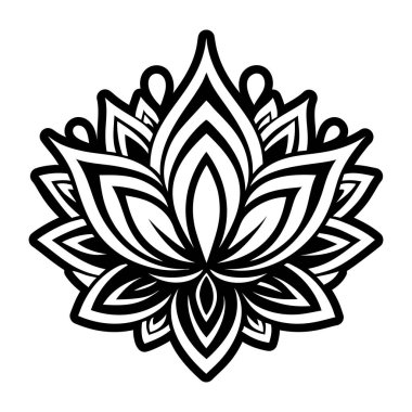 Nilüfer çiçeği sembolünün bir simgesi.