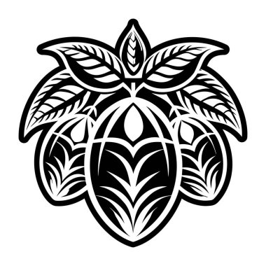 Katı bir mango biçimi sembolü bırakır