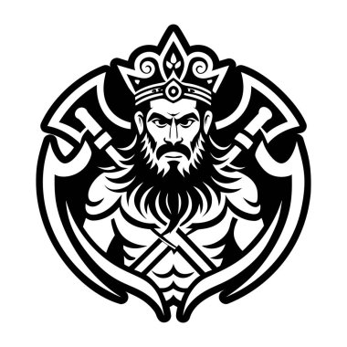 Parashurama sembolünün katı bir simgesi