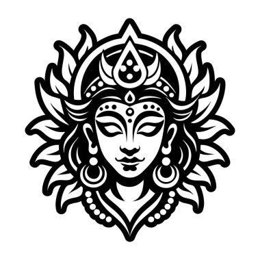 Tanrıça baş sembolünün bir simgesi.