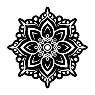 Rangoli sembolünün doldurulmuş bir simgesi