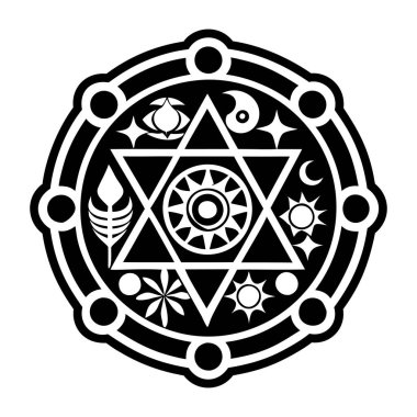 Vedic sembolün bir simgesi