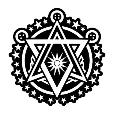 Kozmik yıldız sembolünün bir simgesi