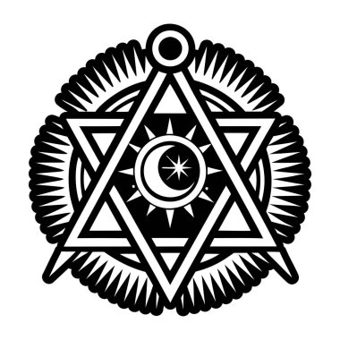 Kozmik sembolün katı biçim simgesi